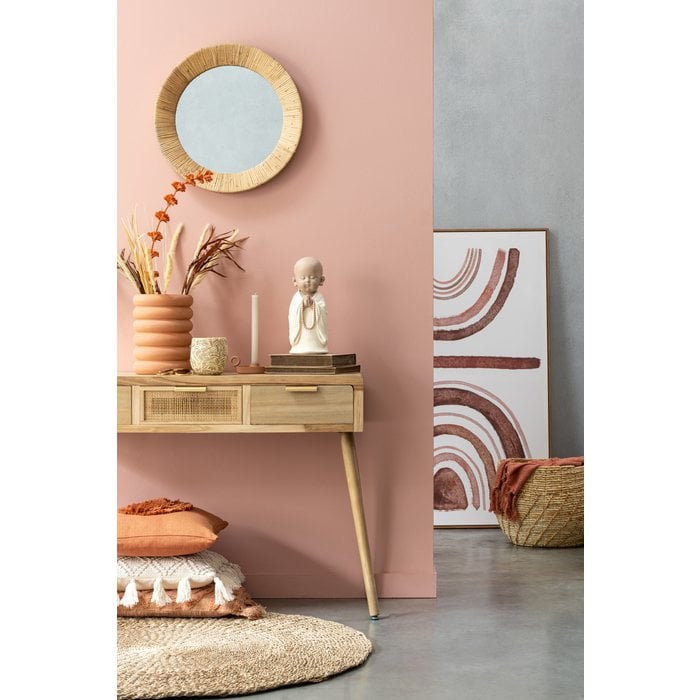 J-Line - Körbe 'Raffael' (Bast, Natur, 2er-Set)