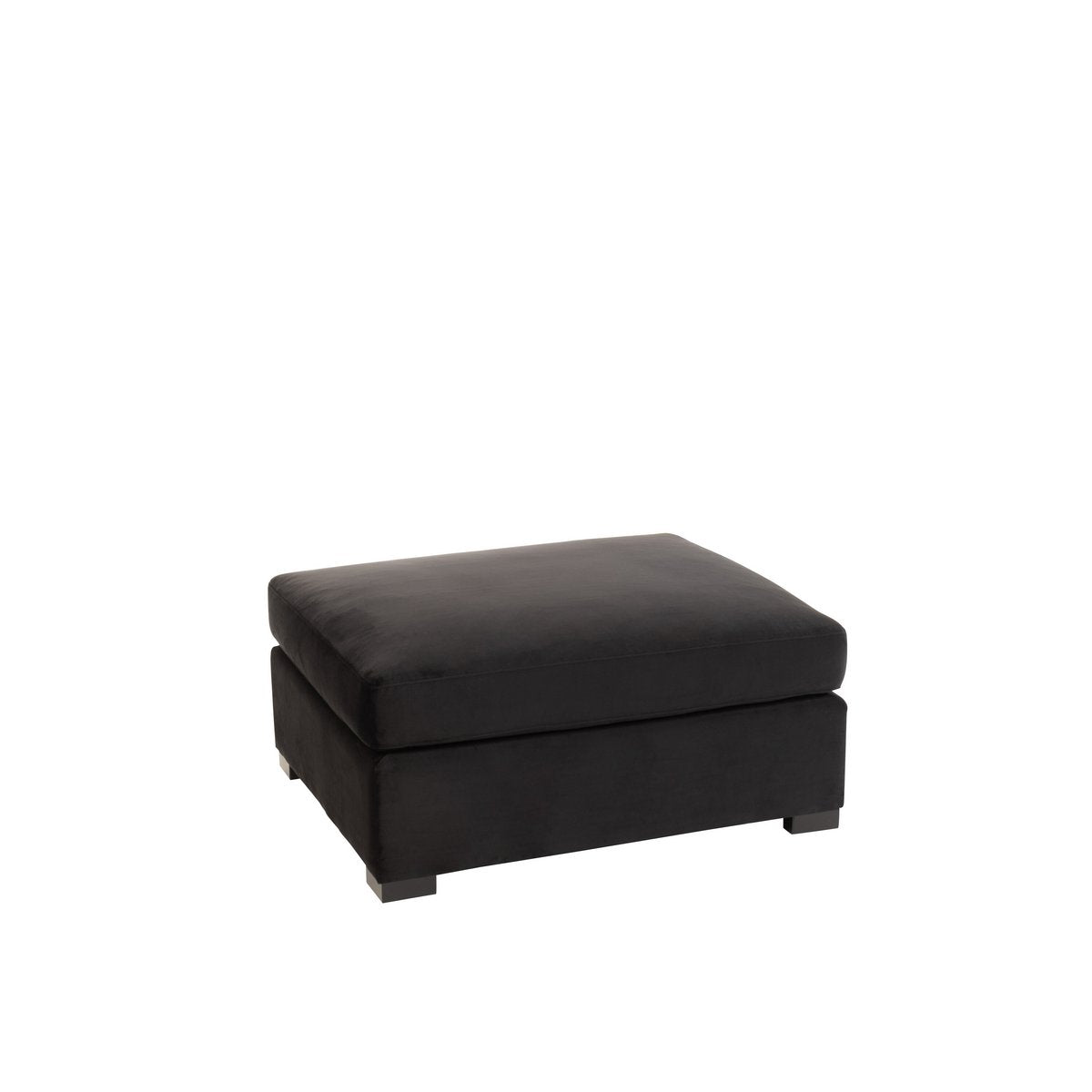 J-Line - Sessel 'Ottoman' (Schwarz)