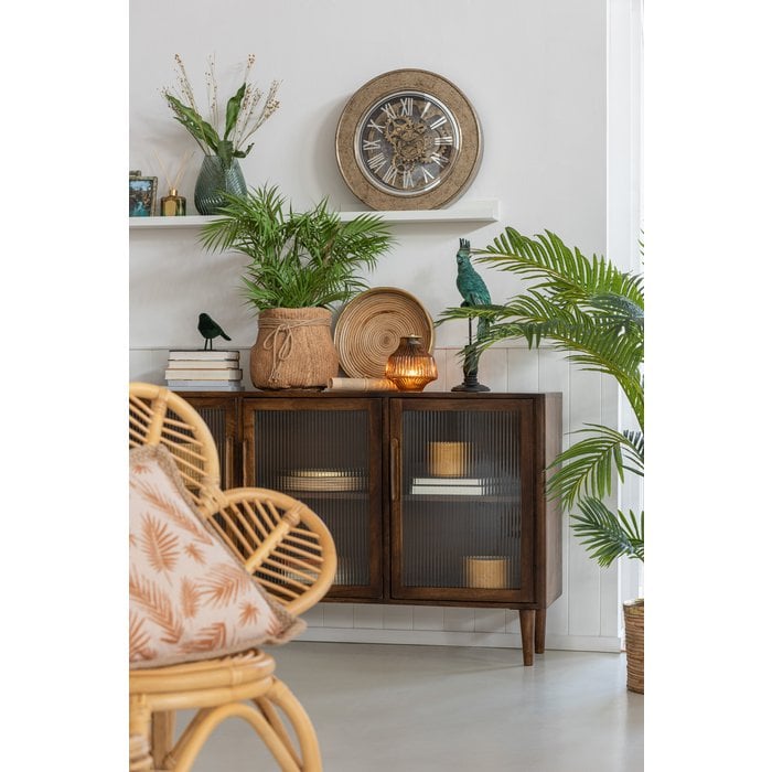 J-Line - Uhr 'Interior' - Gold (50cm)