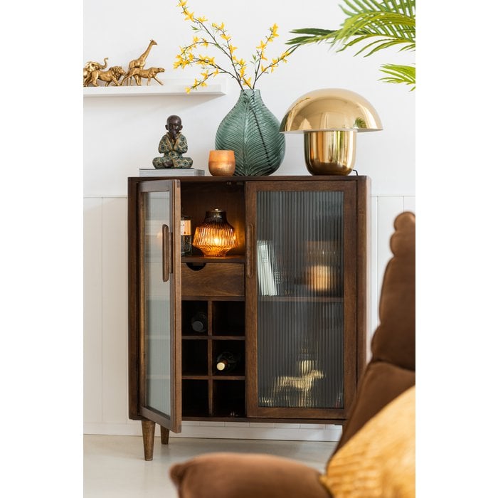 J-Line - Lampe 'Mushroom' (Gold, Größe S)