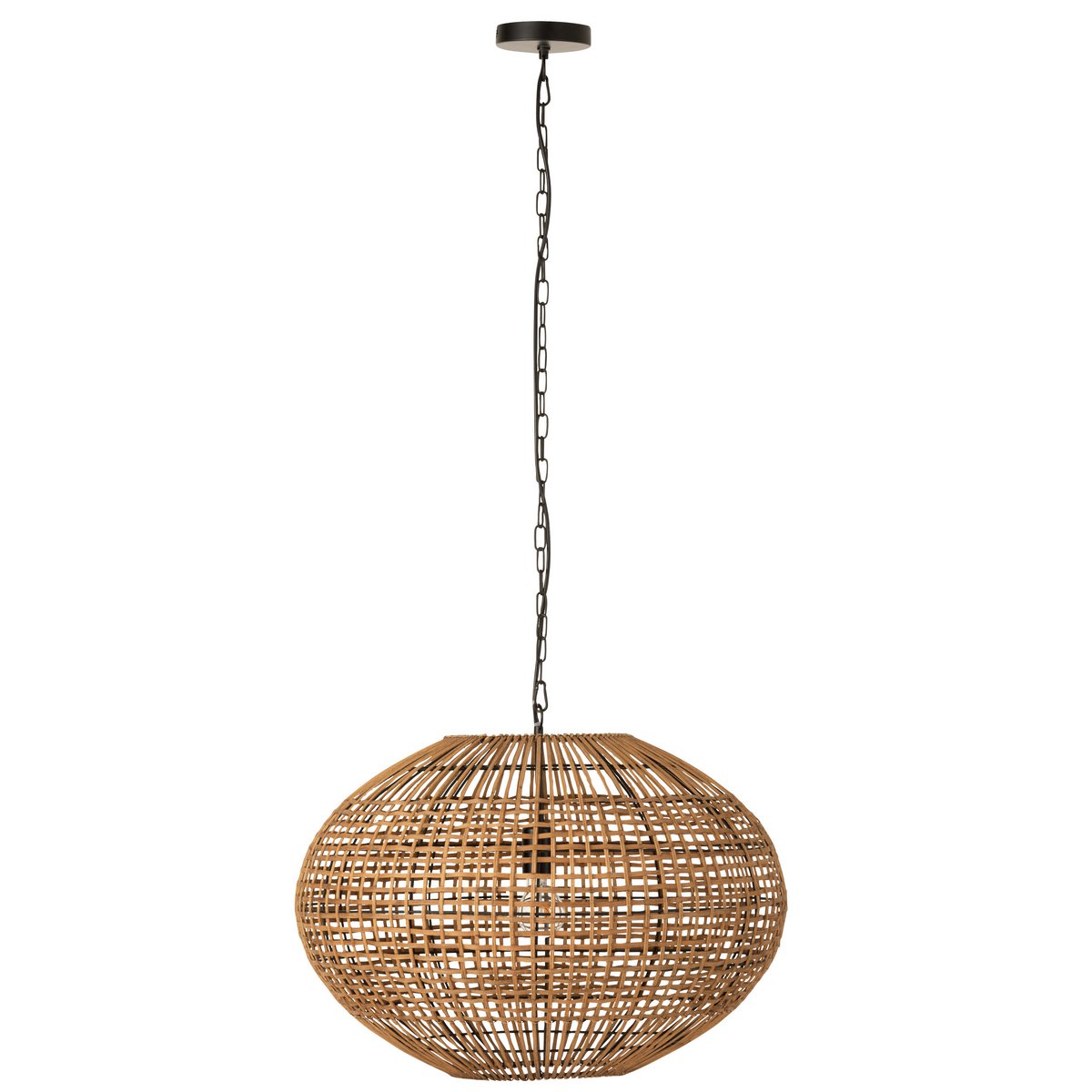 J-Line - Hanglamp 'Harley' (Naturel, Jute)