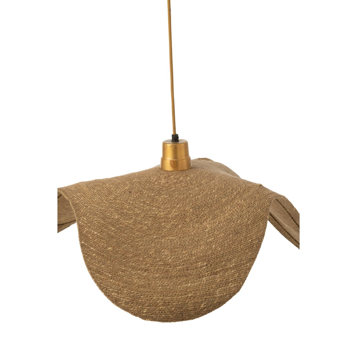 J-Line - Hangende Lamp Moon - Jute - Naturel - Medium