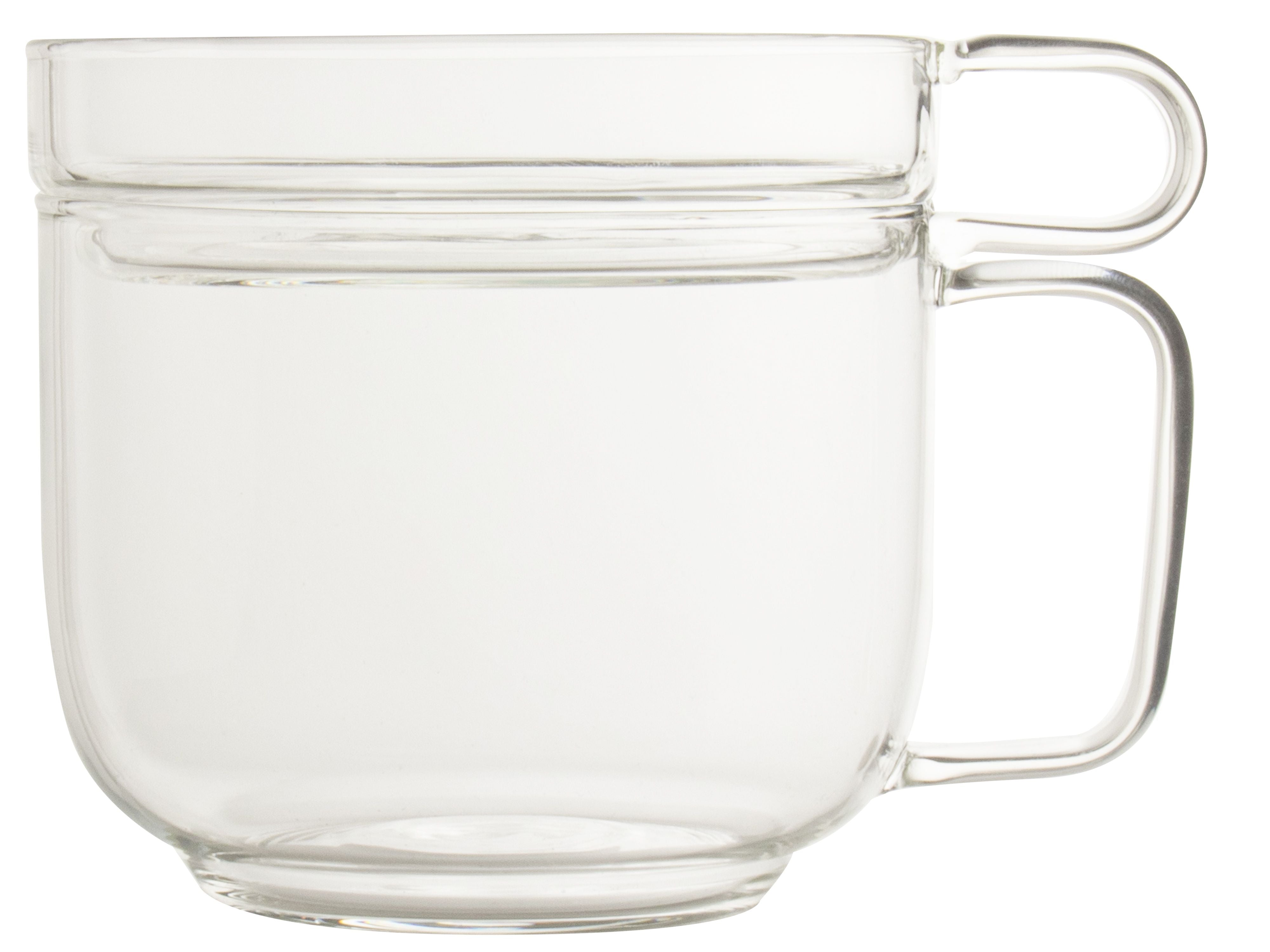 Gusta - Theeglas met theetip 'FIKA' (400ml)