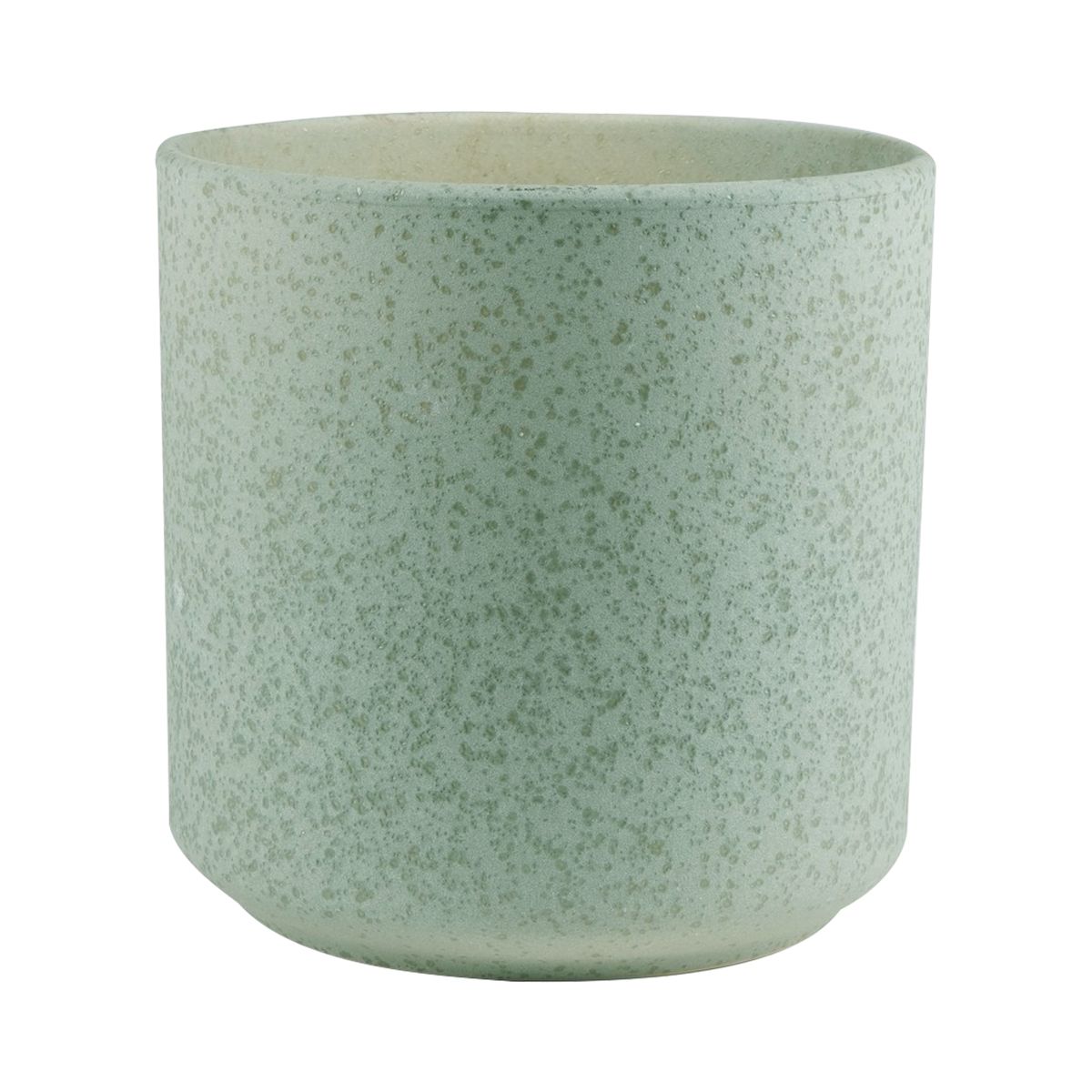 Linen & More - Bloempot 'Cylinder' (10cm, Groen)