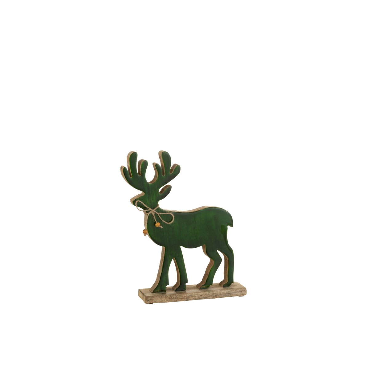 J-Line - Decoratief kerstfiguur 'Emberfell' (Groen, Maat M)