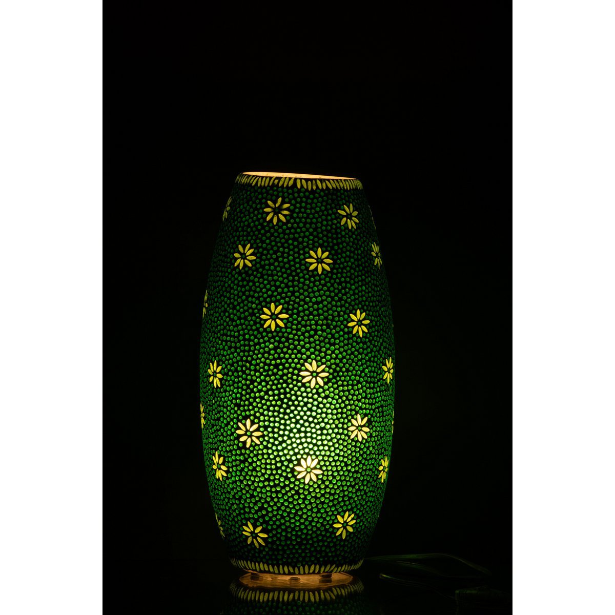 J-Line - Lamp Bram - Glas - Groen - Large