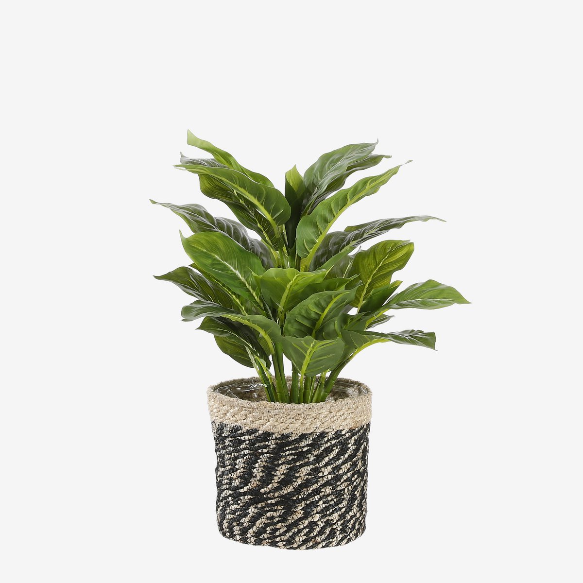 Mica Decorations - Evergreen Kunstplant in Bloempot Stan - H49 x Ø40 cm - Groen