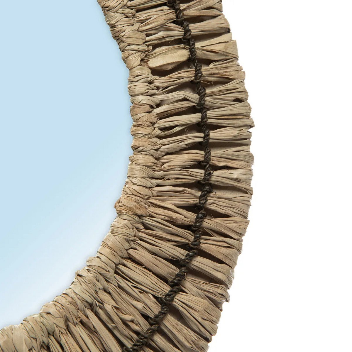 Bazar Bizar Living - De Gajih Spiegel - Naturel Zwart - S