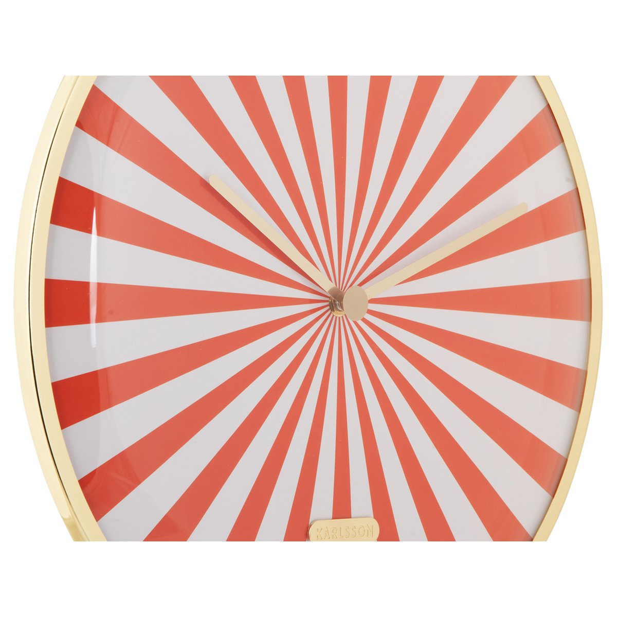 Karlsson - Wandklok Candy Swirl Dome