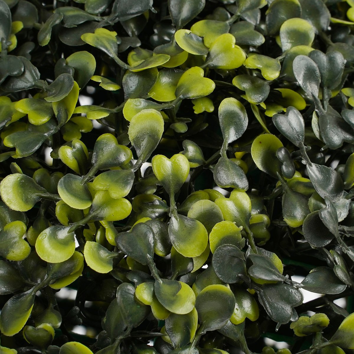 Mica Decorations - Buxus Bol Kunstplant voor Buiten Hangend - Ø45 cm - Groen