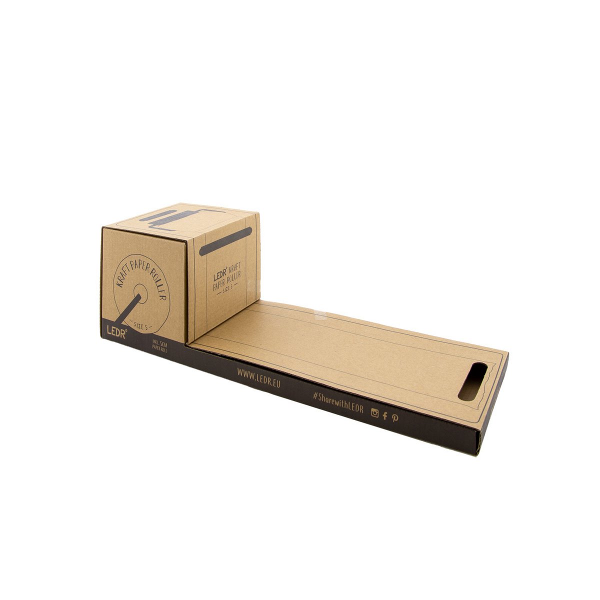 LEDR - Kraft Paper Roller S - Groen