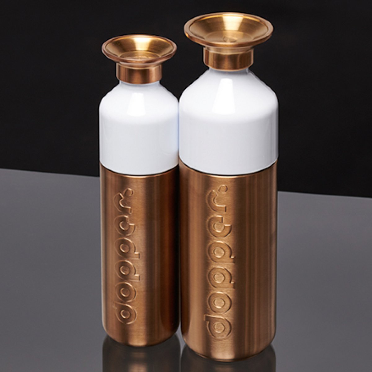 Dopper Stalen Herbruikbare Waterfles Limited Edition Brons 800ml