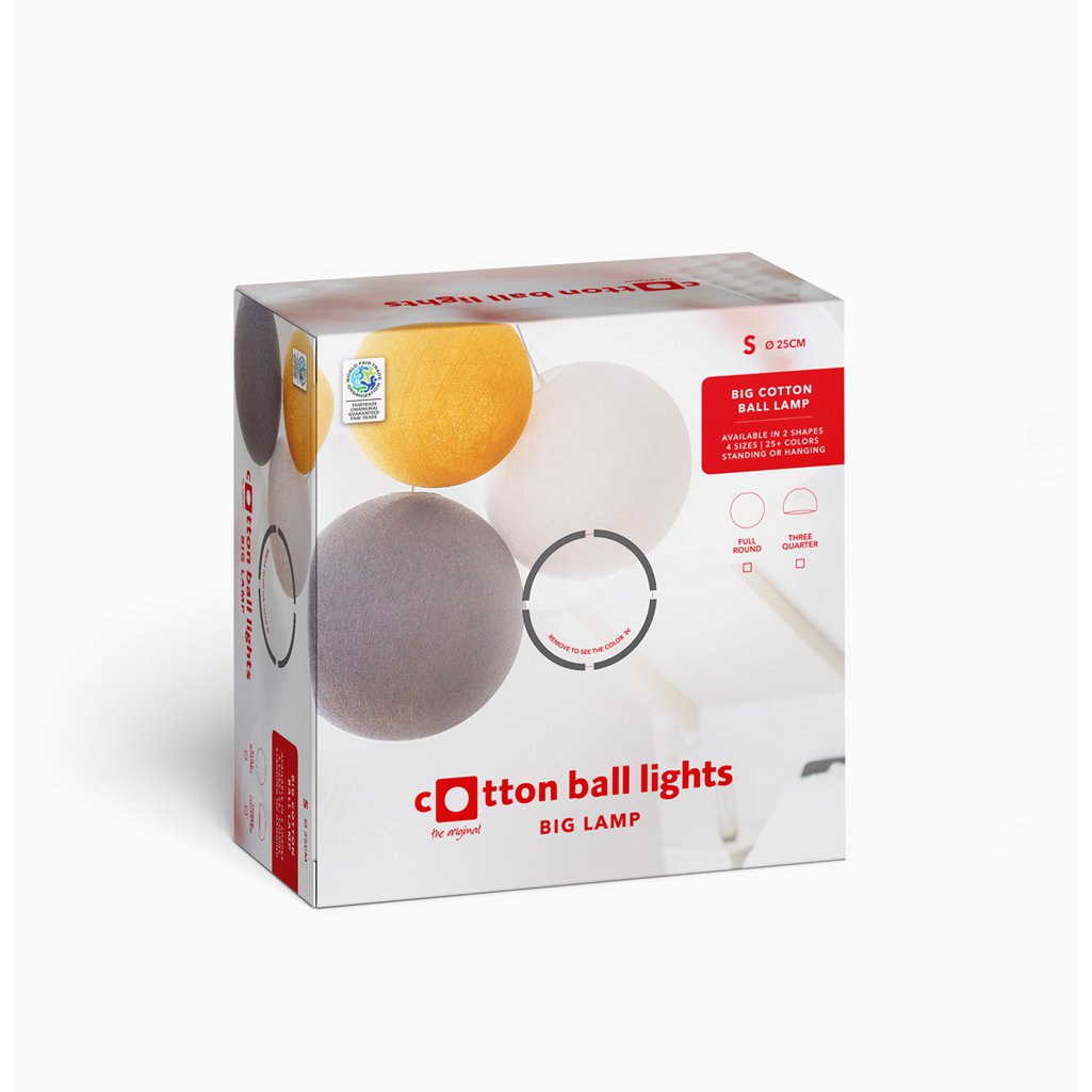 Cotton Ball Lights - Hanglamp - Cyclaam - L (36 cm)