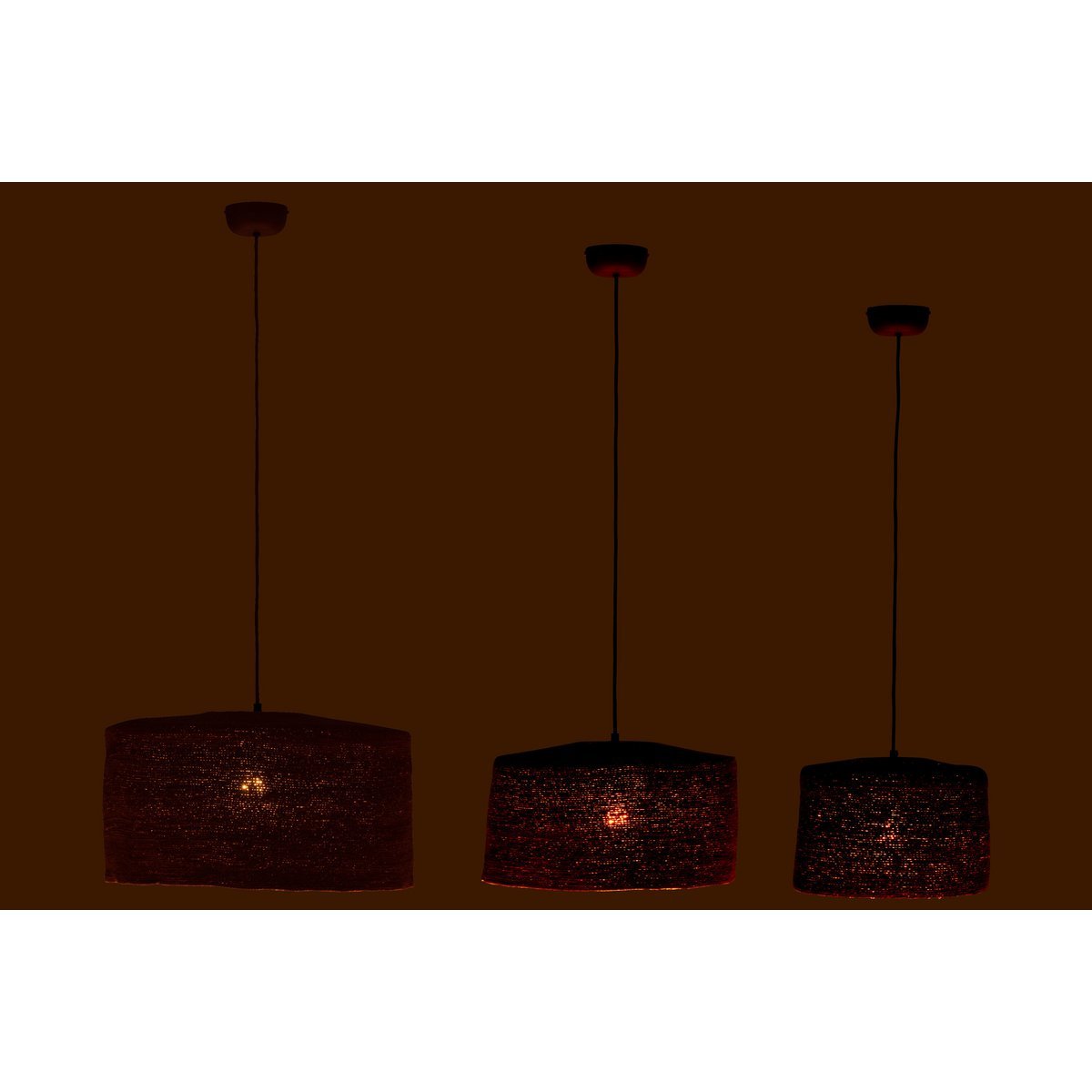 J-Line - Hanglamp 'Moonj' (Set van 3)