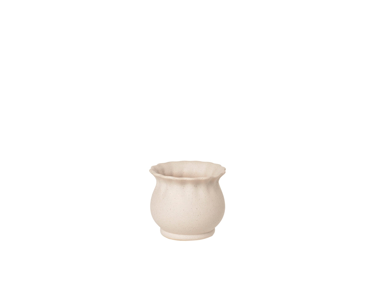 Broste Copenhagen - Bloempot 'Alexa' (Grey Sand)