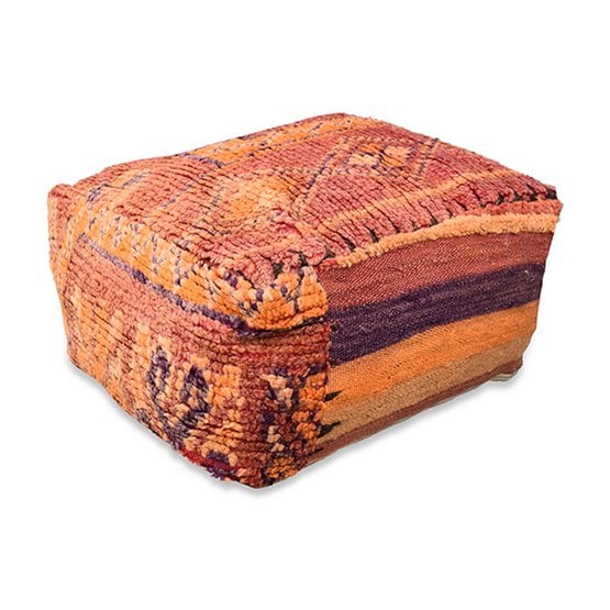 Poufs & Pillows - Marokkaans vloerkussen vintage - K1228