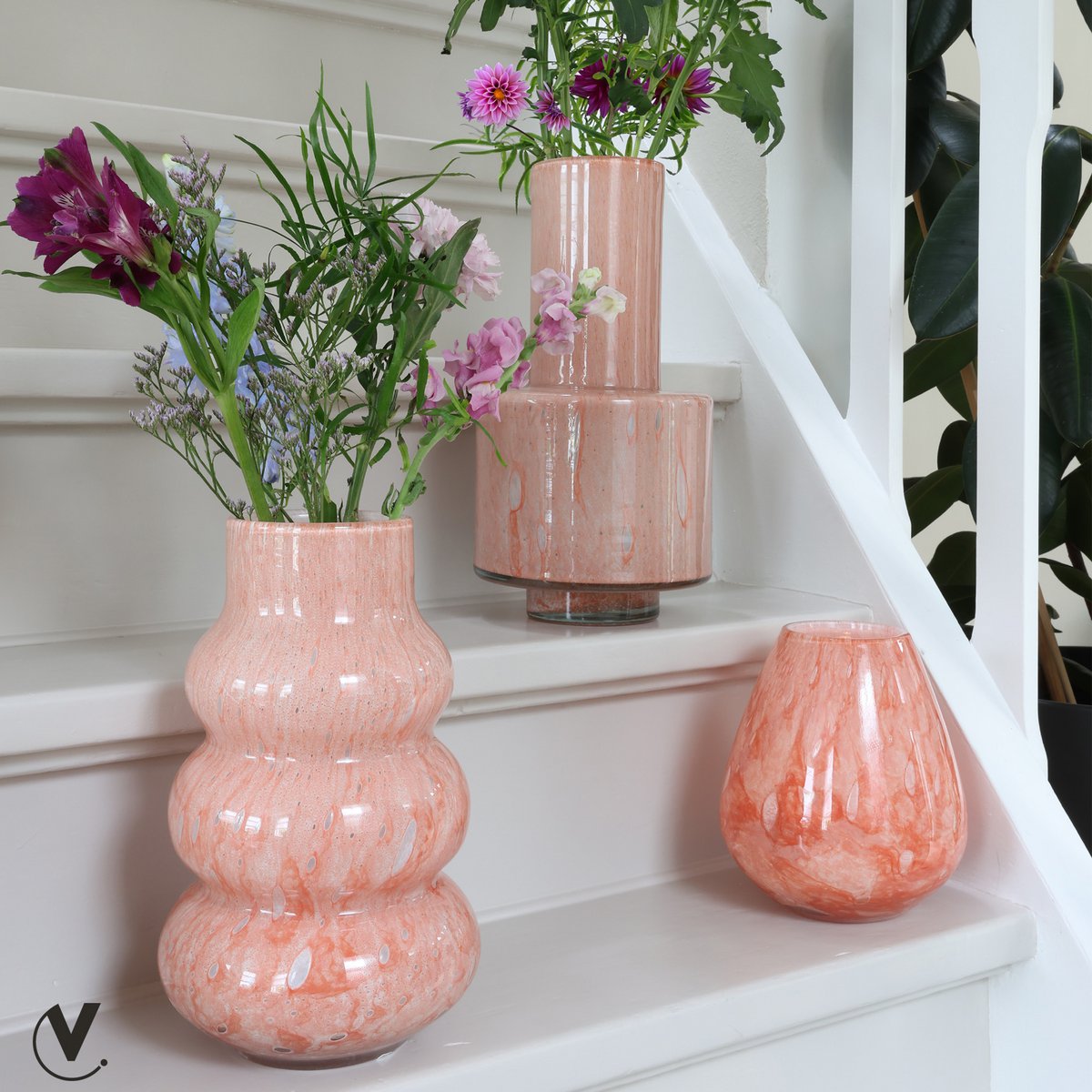 Vase the World - Vaas - Volta pink