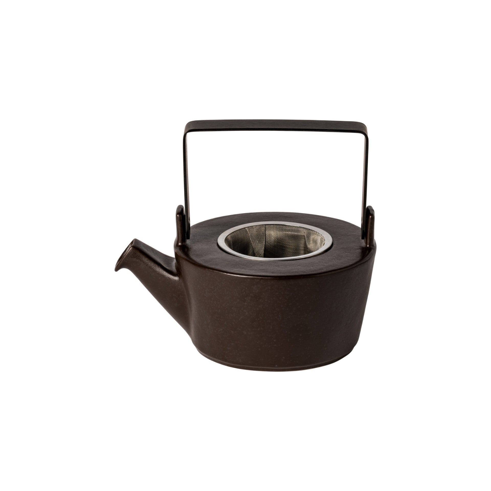 Costa Nova & Casafina - Theepot met filter 'Lagoa' (Bruin, 0.6L)