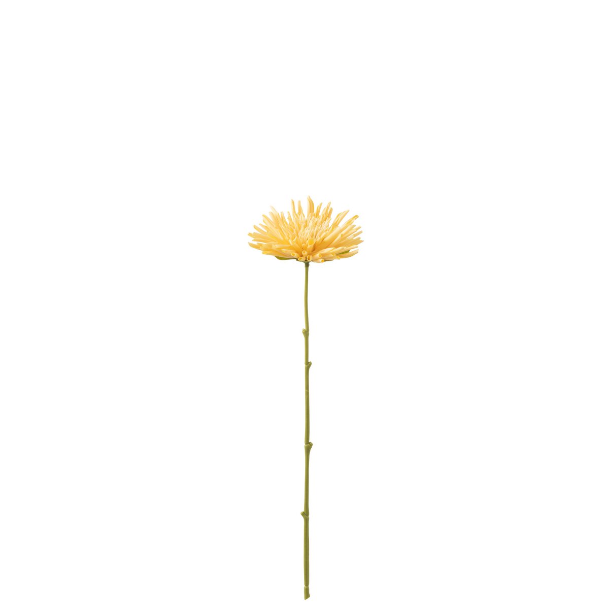 J-Line - Chrysant Mini Plastic Licht Geel