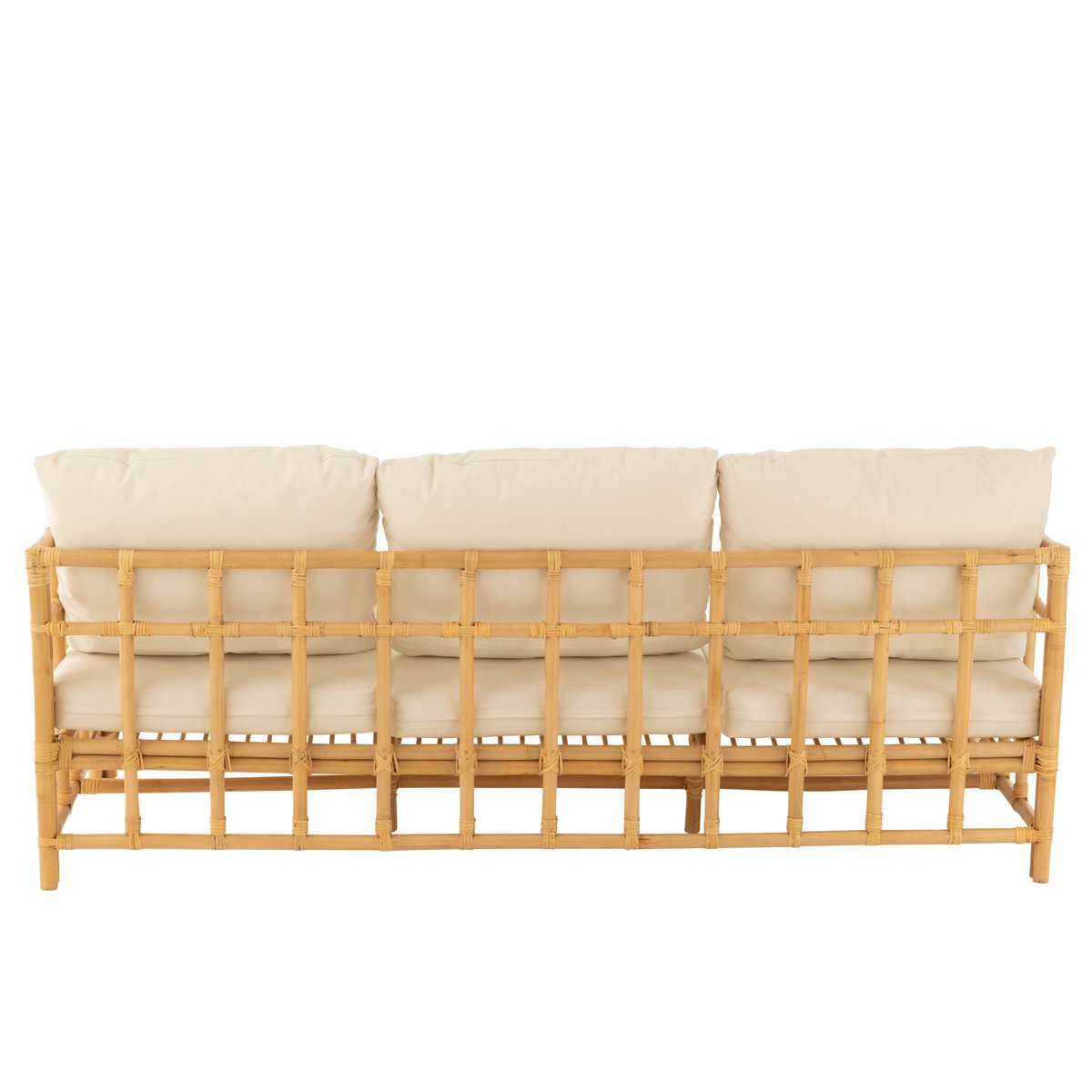 J-Line - Sofa 'Elise' (3-Personen, Weiß)