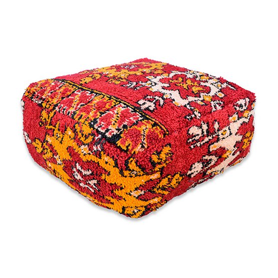 Poufs & Pillows - Marokkaans vloerkussen vintage - K1219