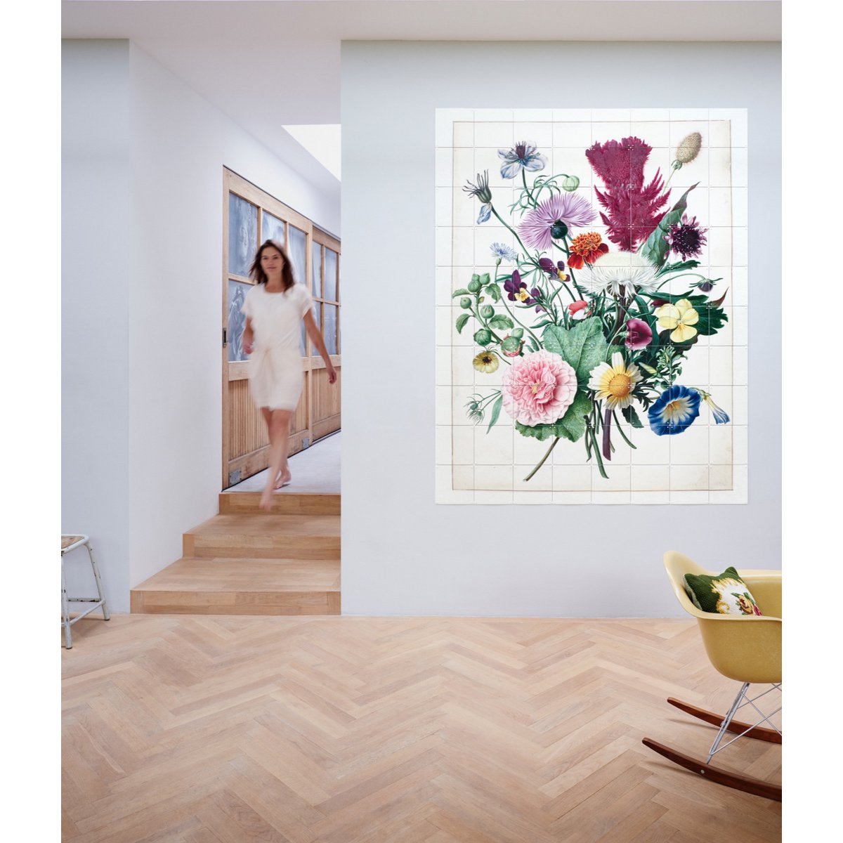 IXXI - Boeket Bloemen Wanddecoratie - Poster - Wanddecoratie - L