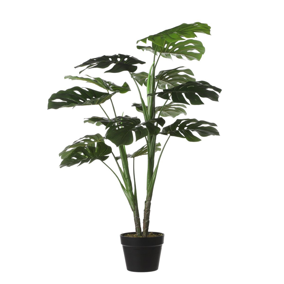 Mica Decorations - Monstera Kunstplant - H100 x Ø70 cm - Groen