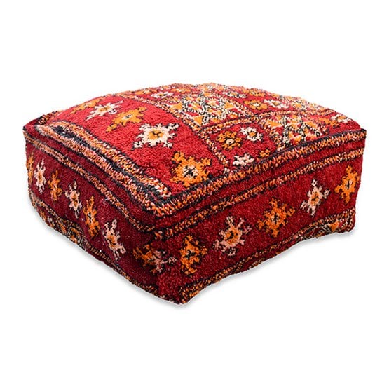 Poufs & Pillows - Marokkaans vloerkussen vintage - K1342