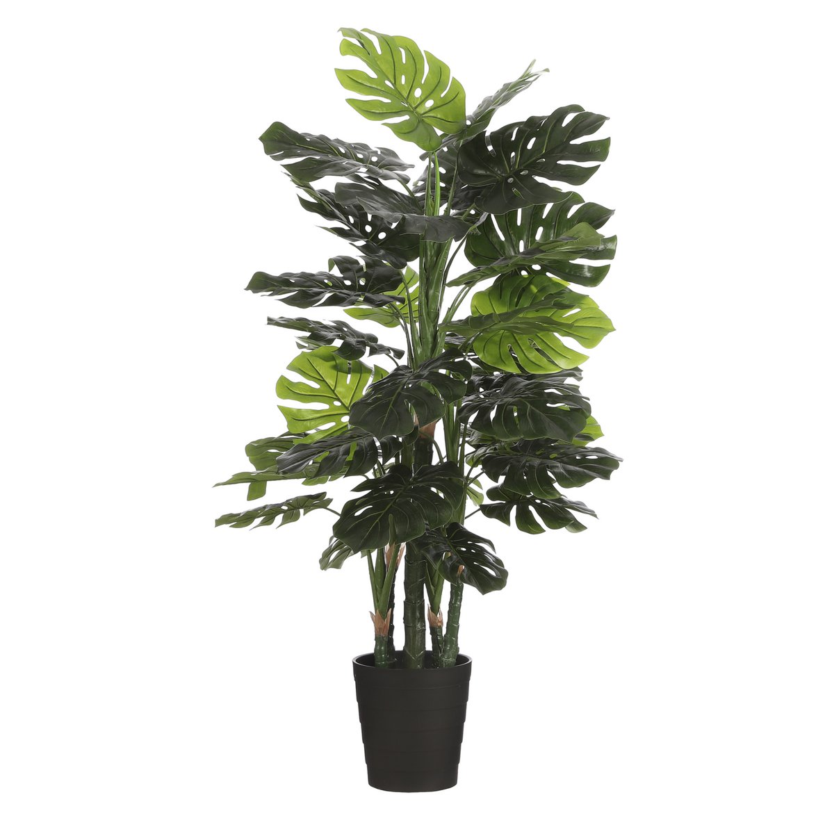 Mica Decorations - Monstera Kunstplant - H140 x Ø80 cm - Groen