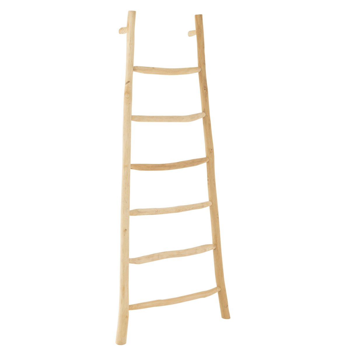 J-Line - Ladder 6 Stappen Teakhout Naturel