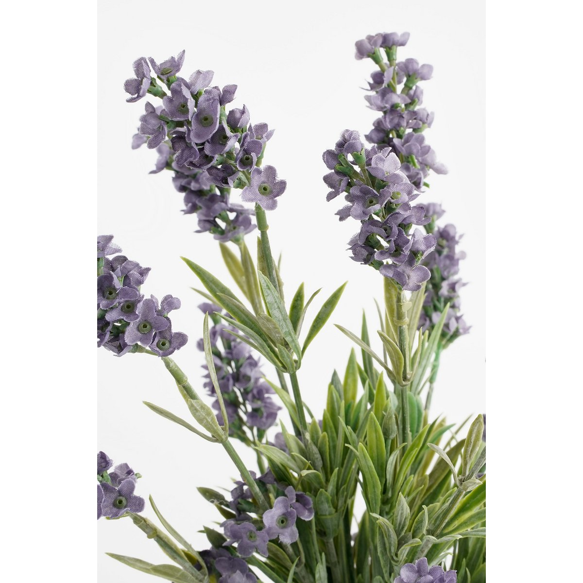 Mica Decorations - Lavendel Kunstplant in Bloempot Stan - H33 x Ø20 cm - Blauw