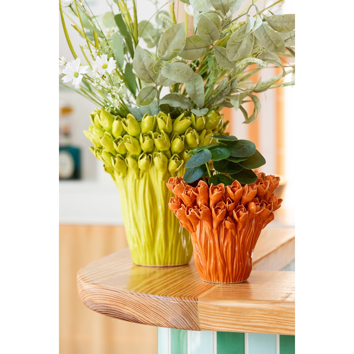 J -Line - vaas van ambrosia - kalendair - graf - groot - Ø 35 cm