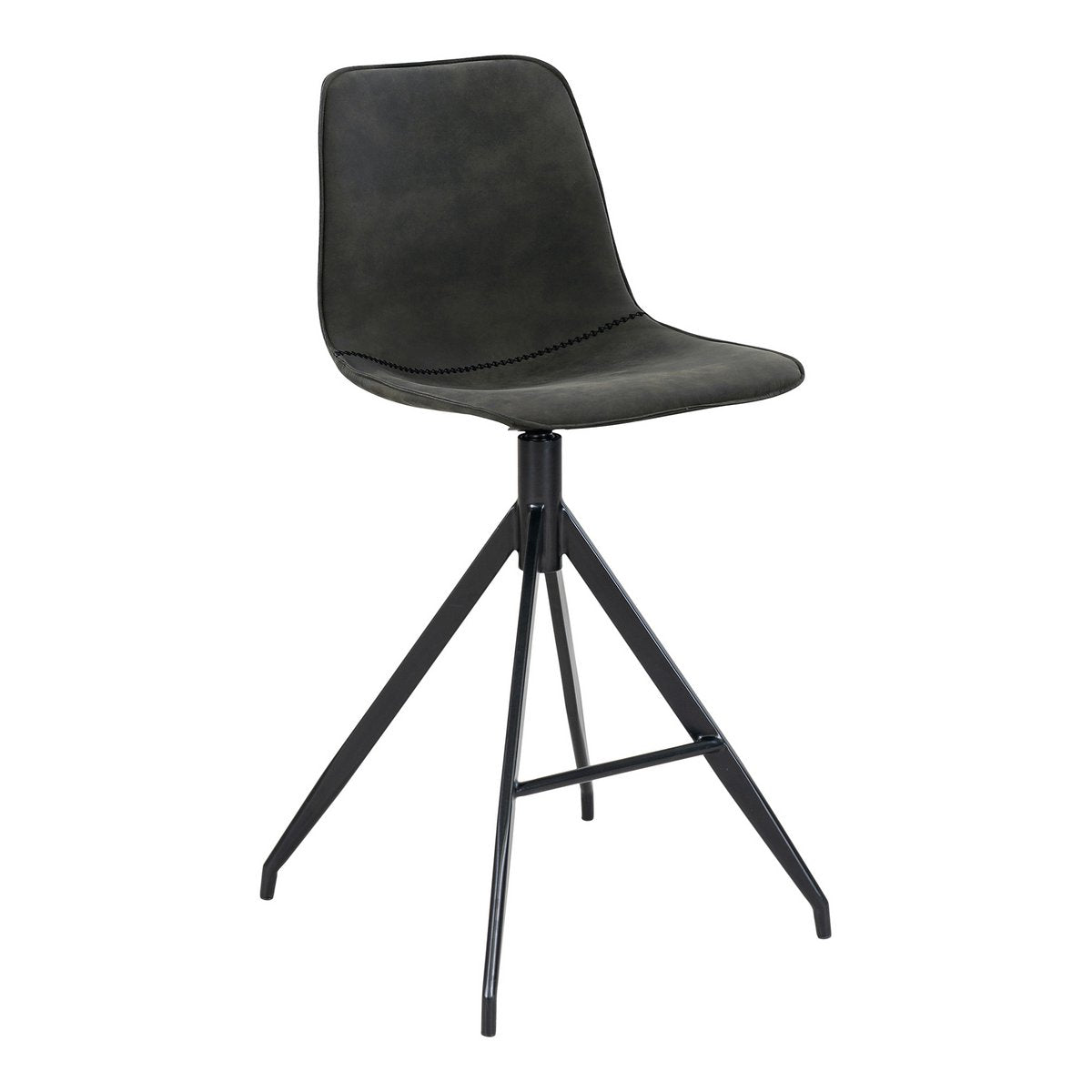 House Nordic - Monaco Counter Chair - Grijs - set van 2