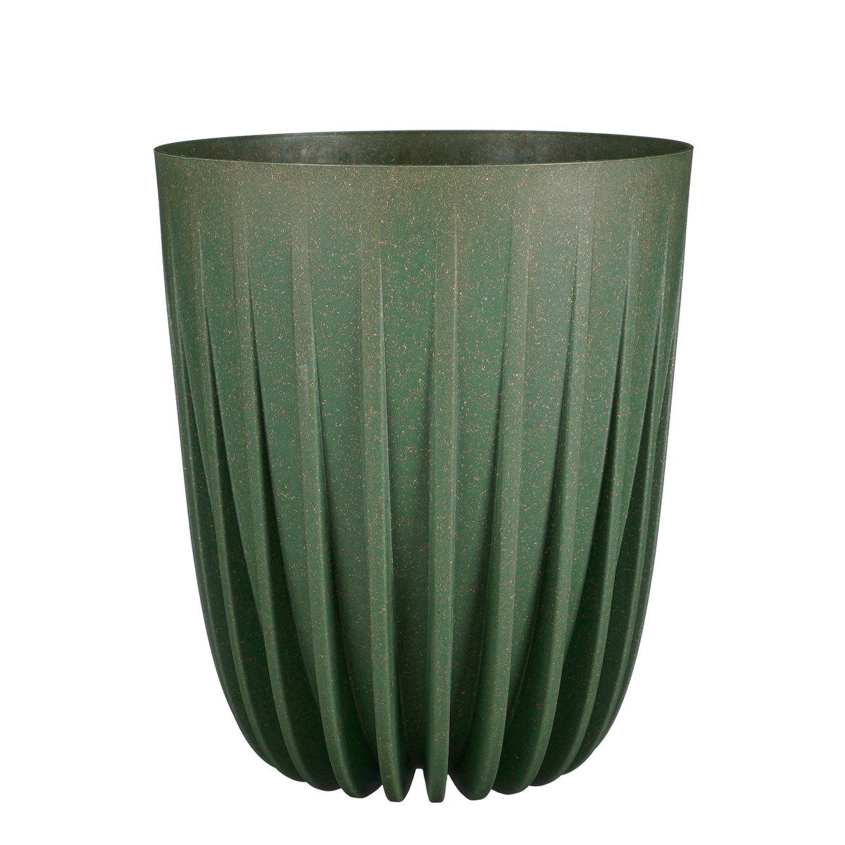 Mica Decorations - Lungo Bloempot - H36 x Ø30 cm - Polypropyleen - FSC Mix - Groen