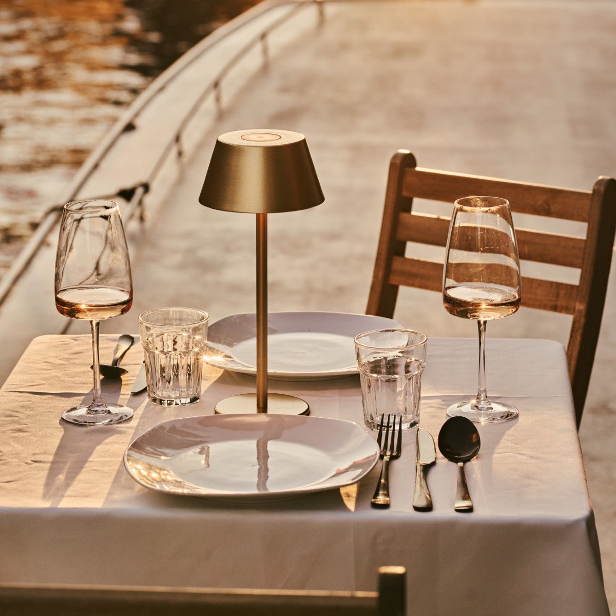 Tavellio-Amsterdam - Milou Gold - Draadloze tafellamp