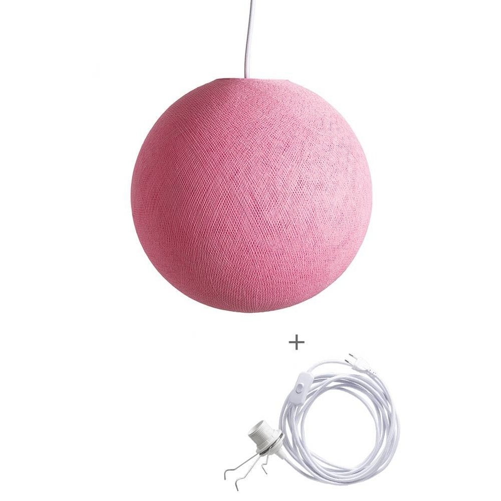 Cotton Ball Lights - Wandering Lamp - Soft Pink - 36 cm (L)