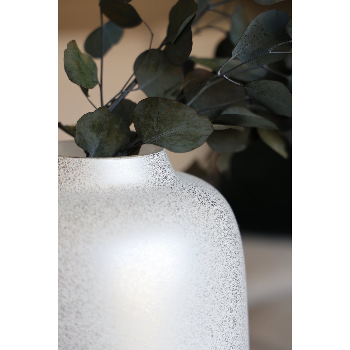Vase the World - Vaas - Artic sparkle silver