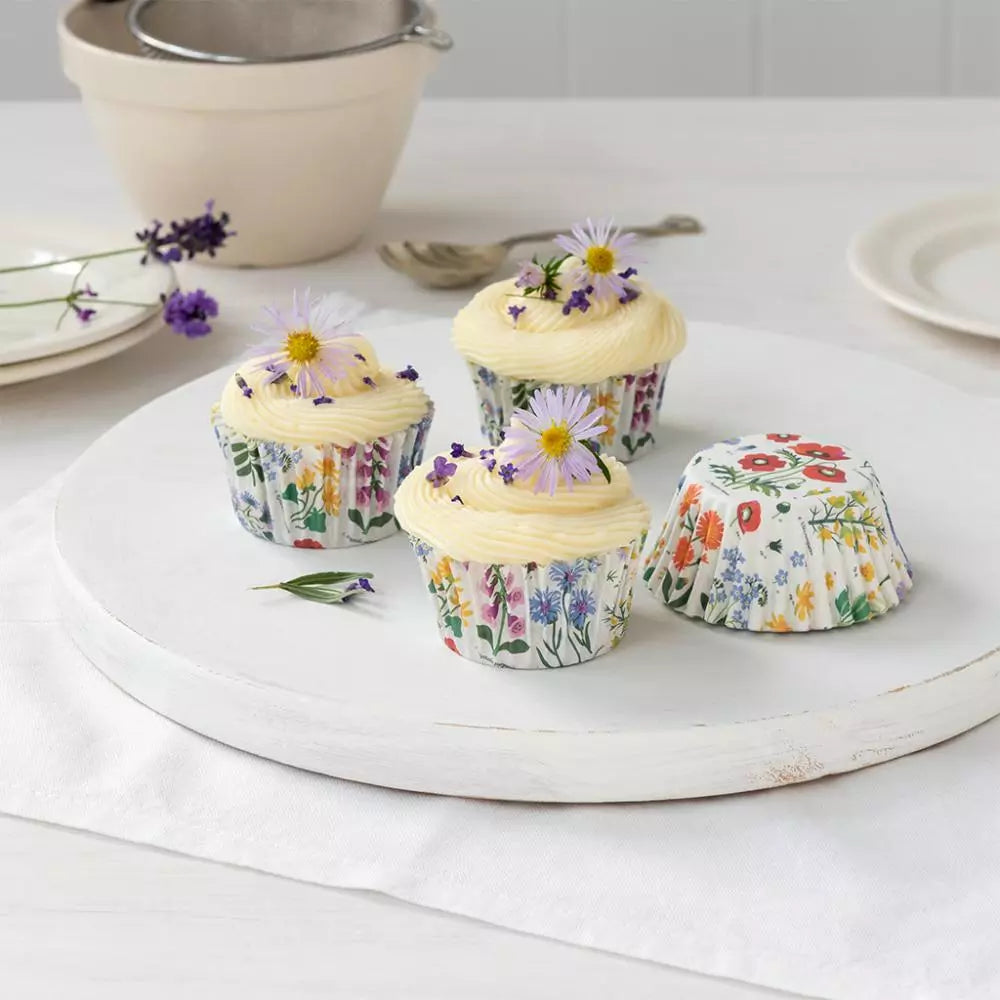 Rex London - Cupcake vormpjes 'Wild Flowers' (50 stuks)