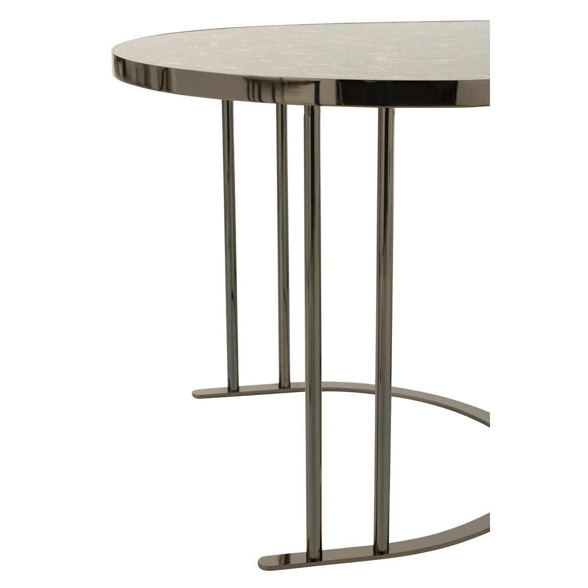 J-Line - Salontafel 'Lola' (Set van 3, Zilver)