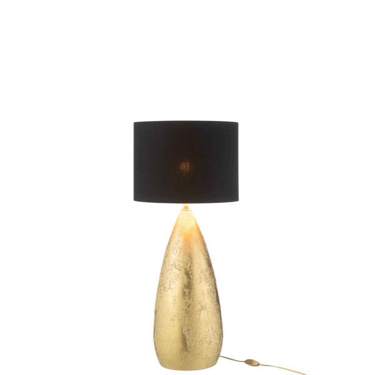 J-Line - Lamp Druppel Keramiek Goud Small