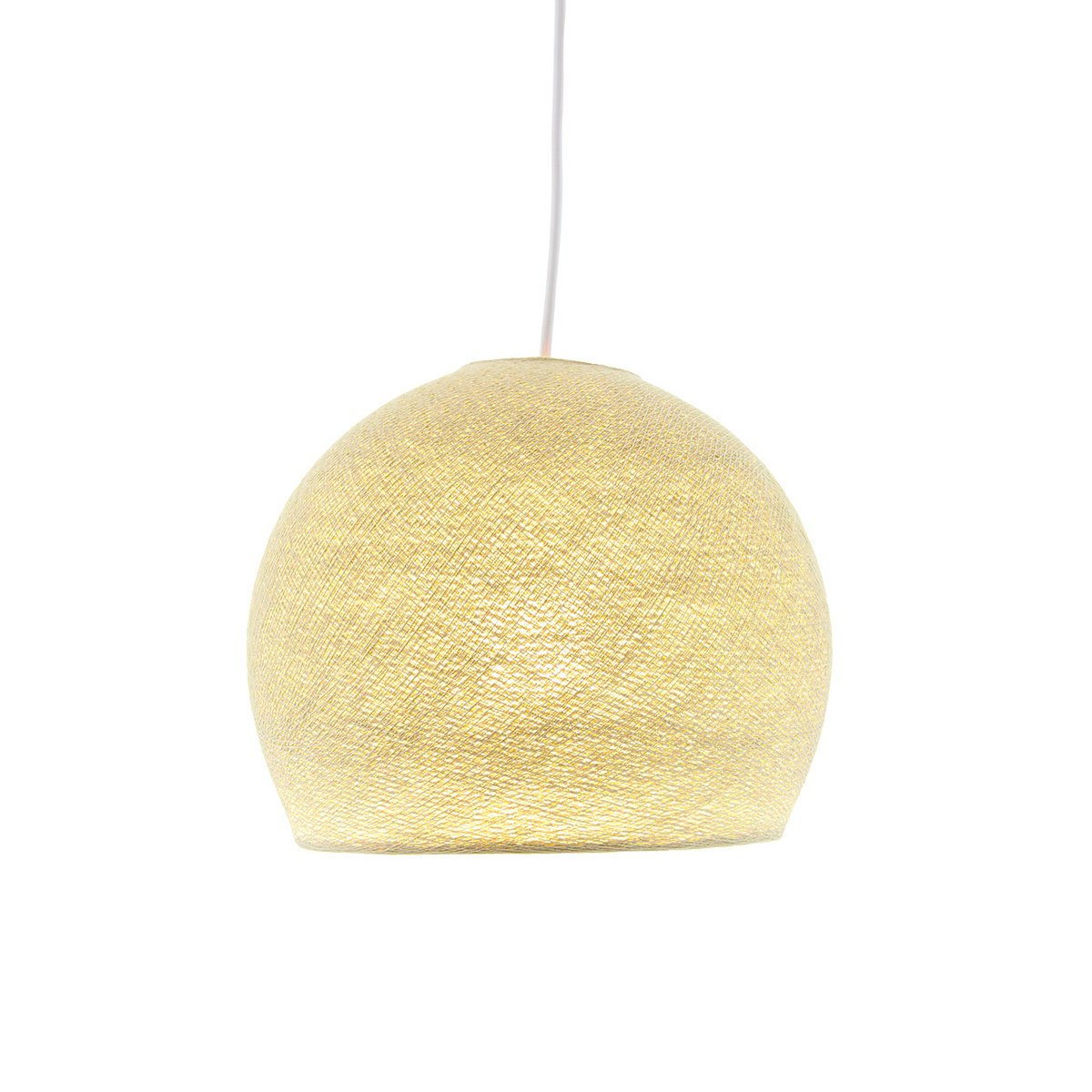 Cotton Ball Lights - Hanglamp Driekwart - Cream - L (36cm)