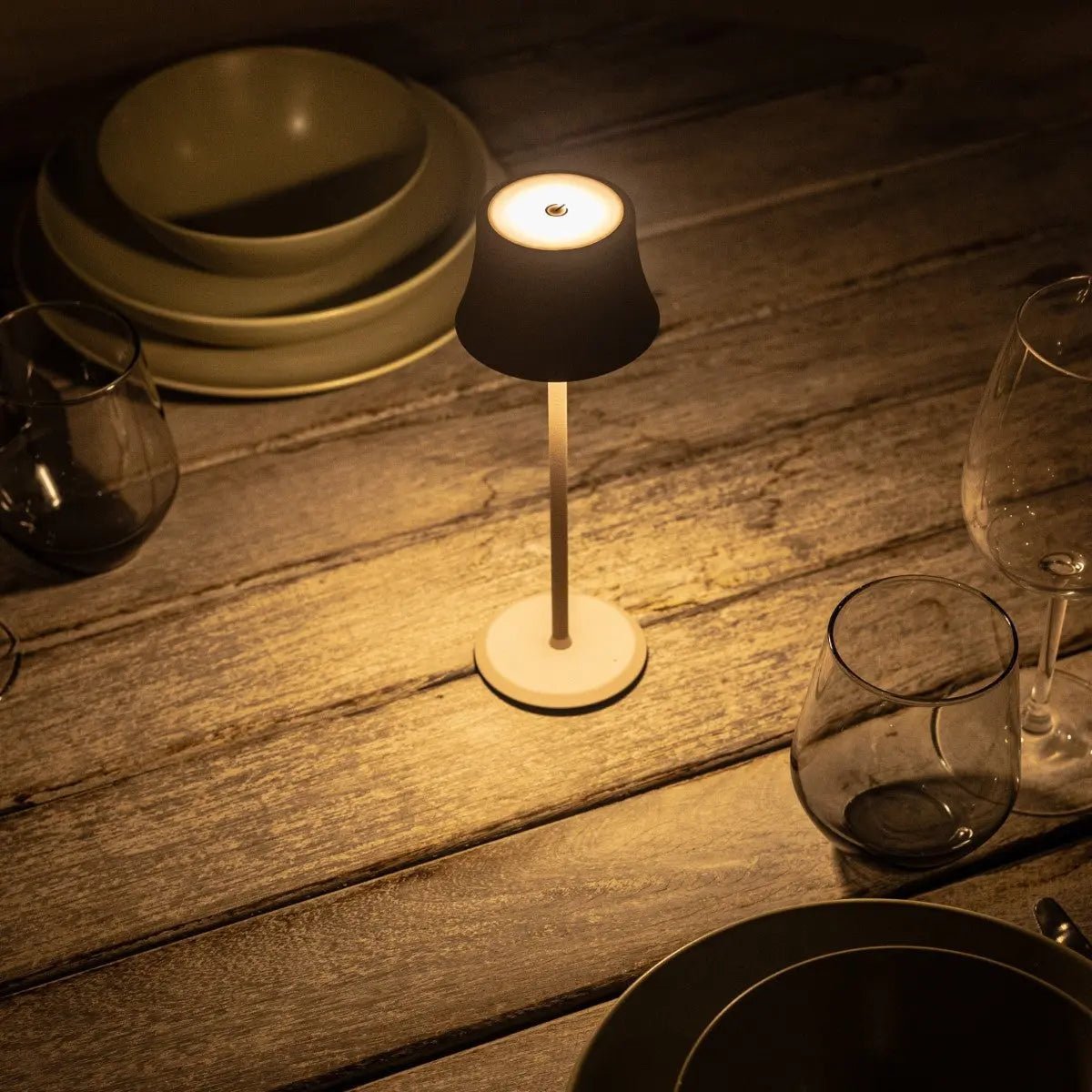 Tavellio-Amsterdam - Willy Mini Koala Bruin Oplaadbare Tafellamp| Dimbaar en draagbaar | Batterijduur van 60 uur