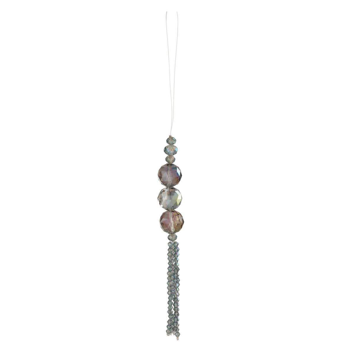 J-Line - Decoratieve hanger 'Gloaming' (Maat S, Lichtblauw)