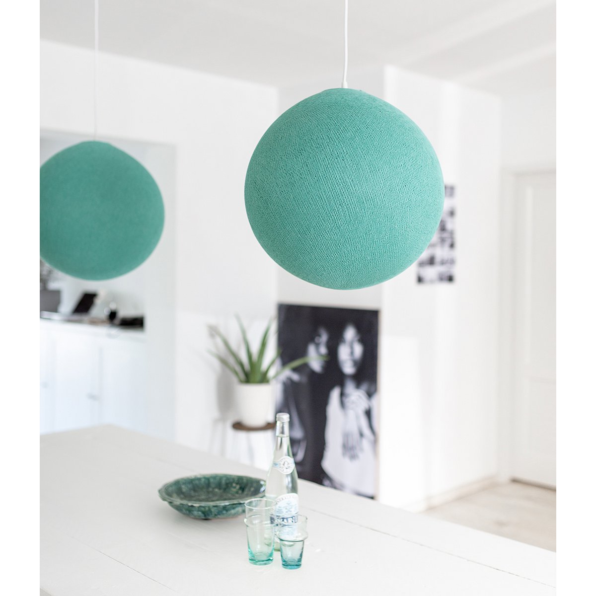 Cotton Ball Lights - Hanglamp - Sea Green - XL (41cm)