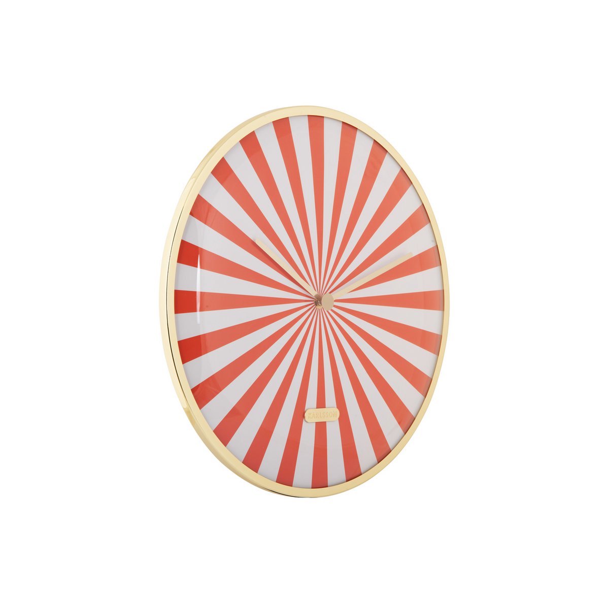 Karlsson - Wandklok Candy Swirl Dome