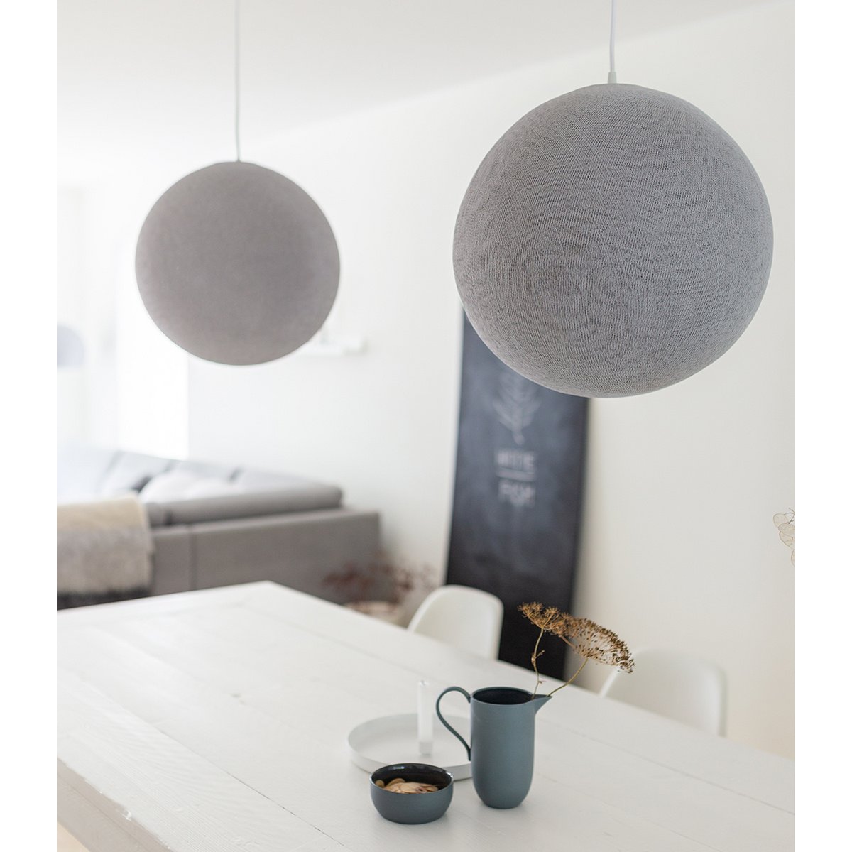 Cotton Ball Lights - Hanglamp - Stone - XL (41cm)