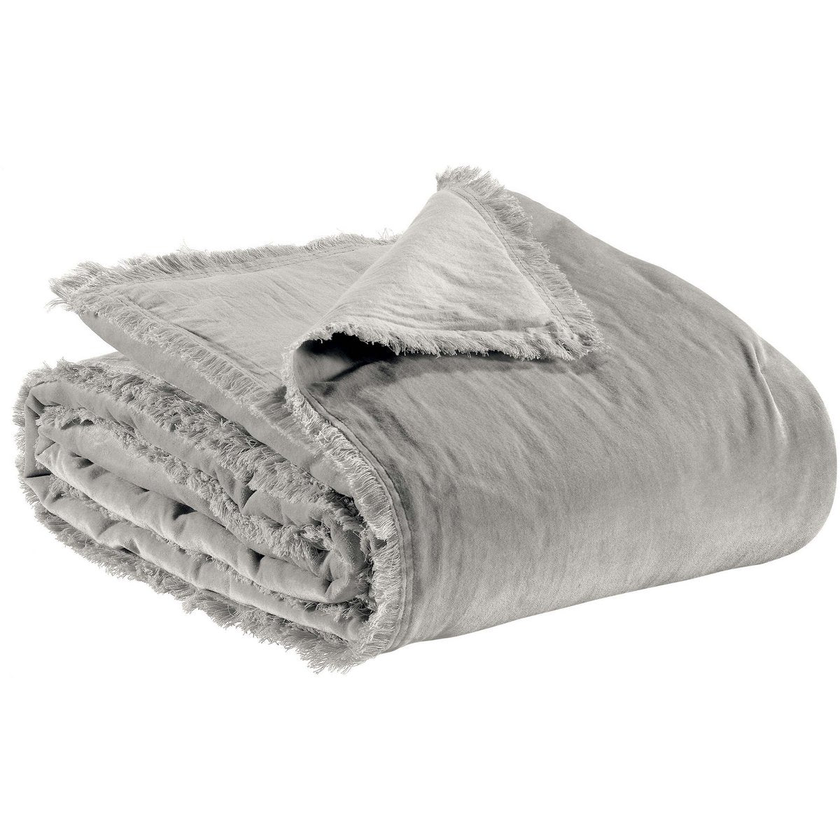 VIVARAISE - Plain throw Fara Perle 260 x 260