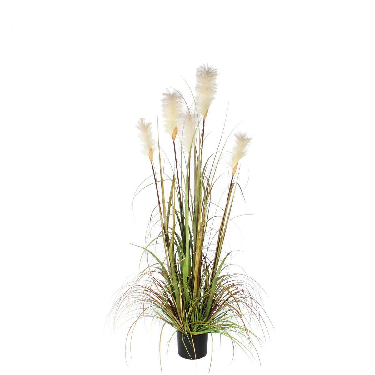 Mica Decorations - Pluimgras Foxtail Kunstplant - H150 x Ø70 cm - Groen