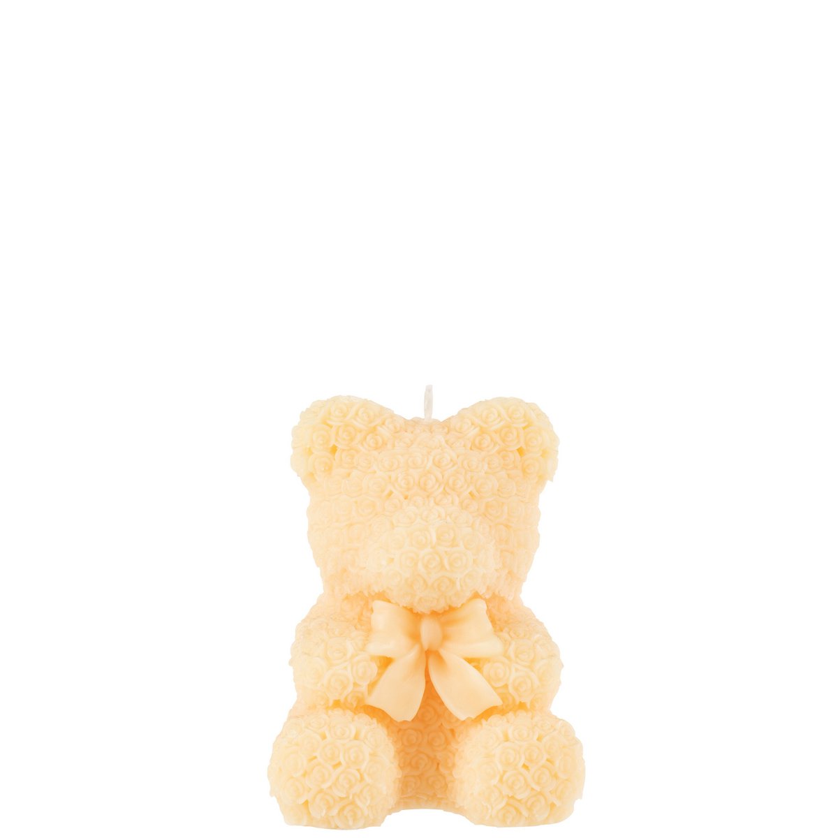 J-Line - Kaars Teddy Beer - Lichtgeel - M - 15U