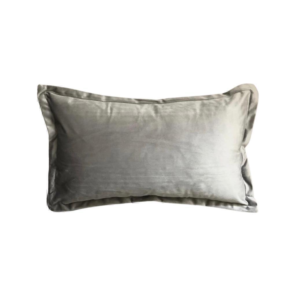 By Javy - Kussenhoes Luxury Velvet - Grijs Long